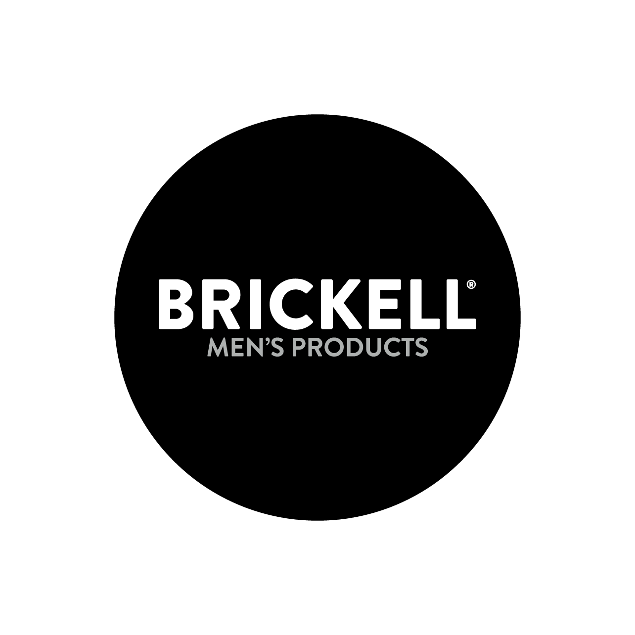 Brickell Logo Black Circle